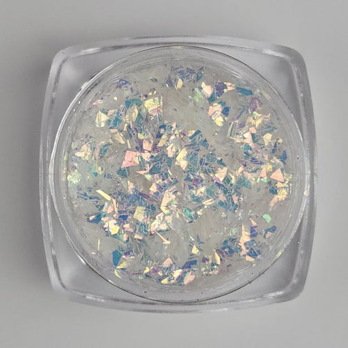 Bild 1 in Galerieansicht laden. 4x Nail Art Flakes mit Farbwechsel im Set