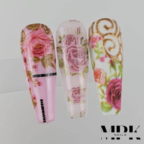 Bild 1 in Galerieansicht laden. 10x Nailart Transfer Folie in Box #29