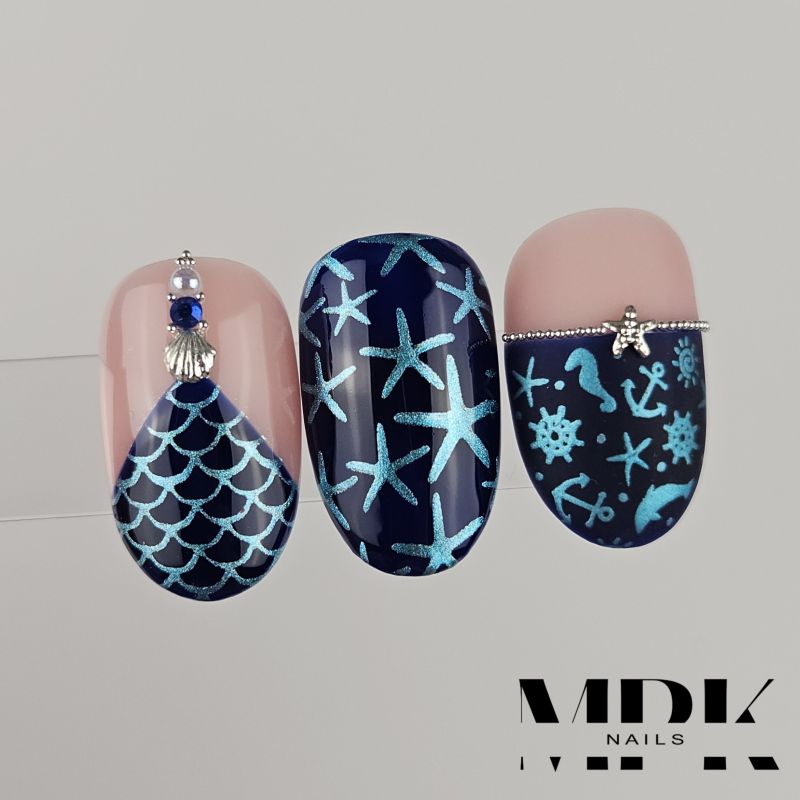7x PRO Stamping Lack 10ml im Set - Neue Farben