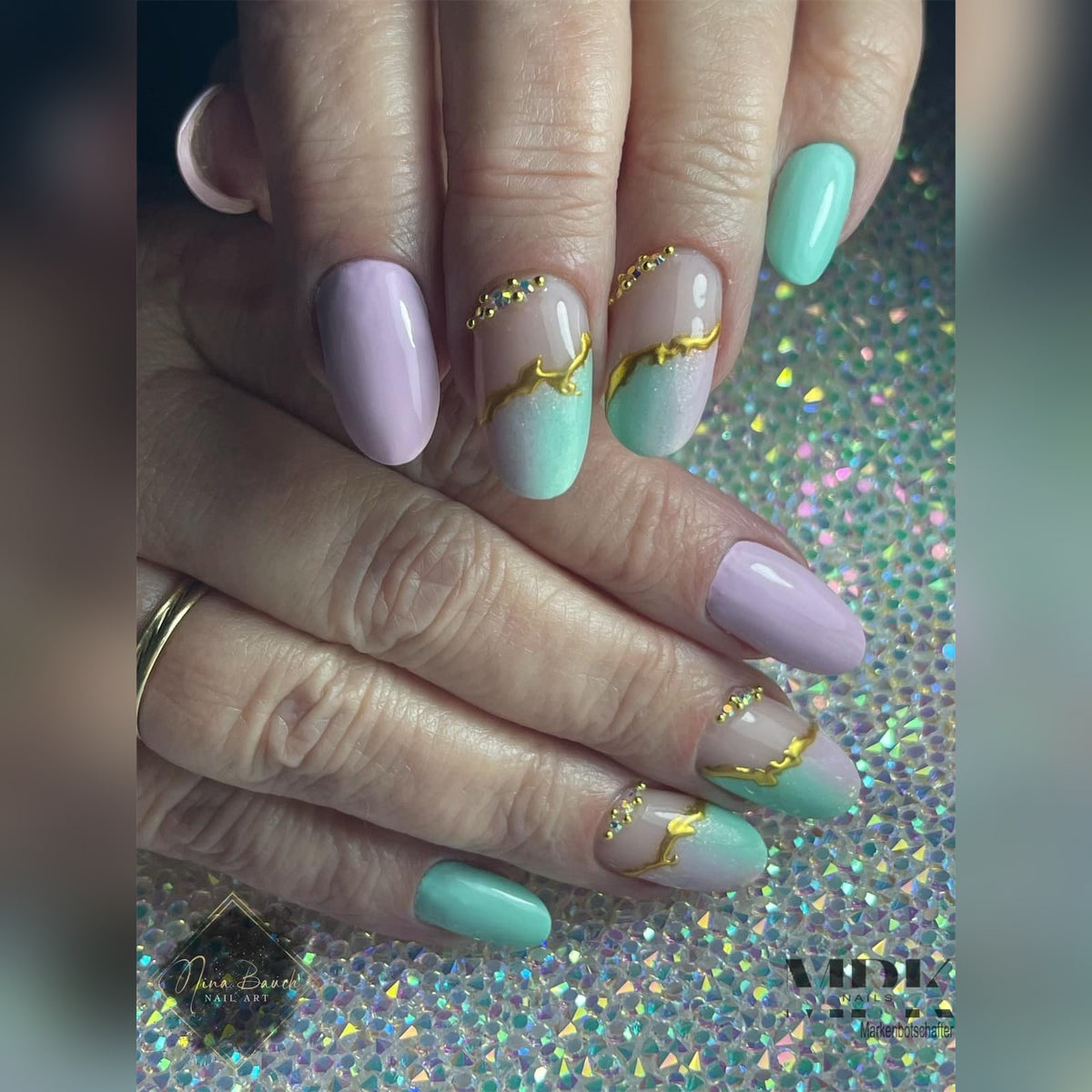 Professional Farbgel Pastel Aqua