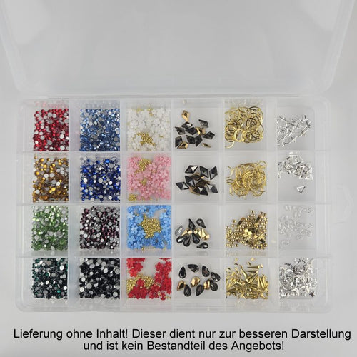 Bild 1 in Galerieansicht laden. Aufbewahrungsbox leer, 24 Fächer