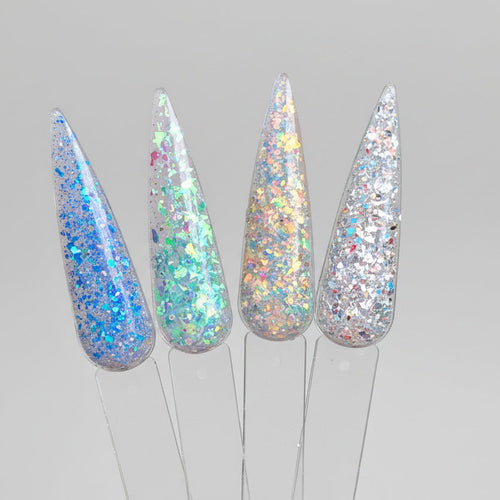 Bild 1 in Galerieansicht laden. Nail Art Flakes mit Farbwechsel 03) Pink
