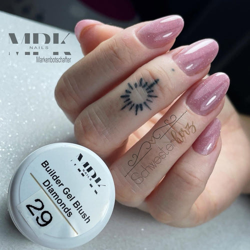 Bild 1 in Galerieansicht laden. Builder Gel Blush Diamonds