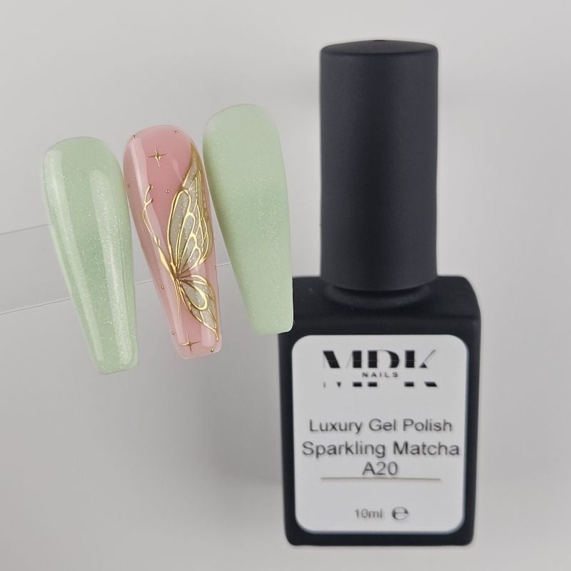 Luxury UV Nagellack A20 Sparkling Matcha