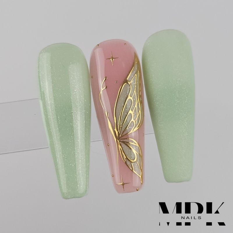 Luxury UV Nagellack A20 Sparkling Matcha