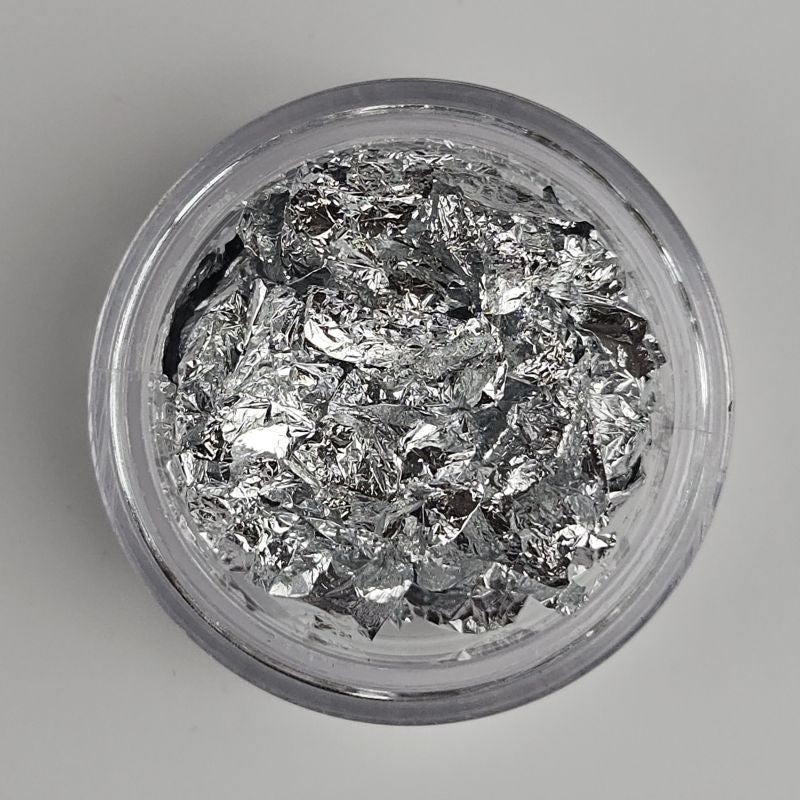 Nail Art Folie  silber