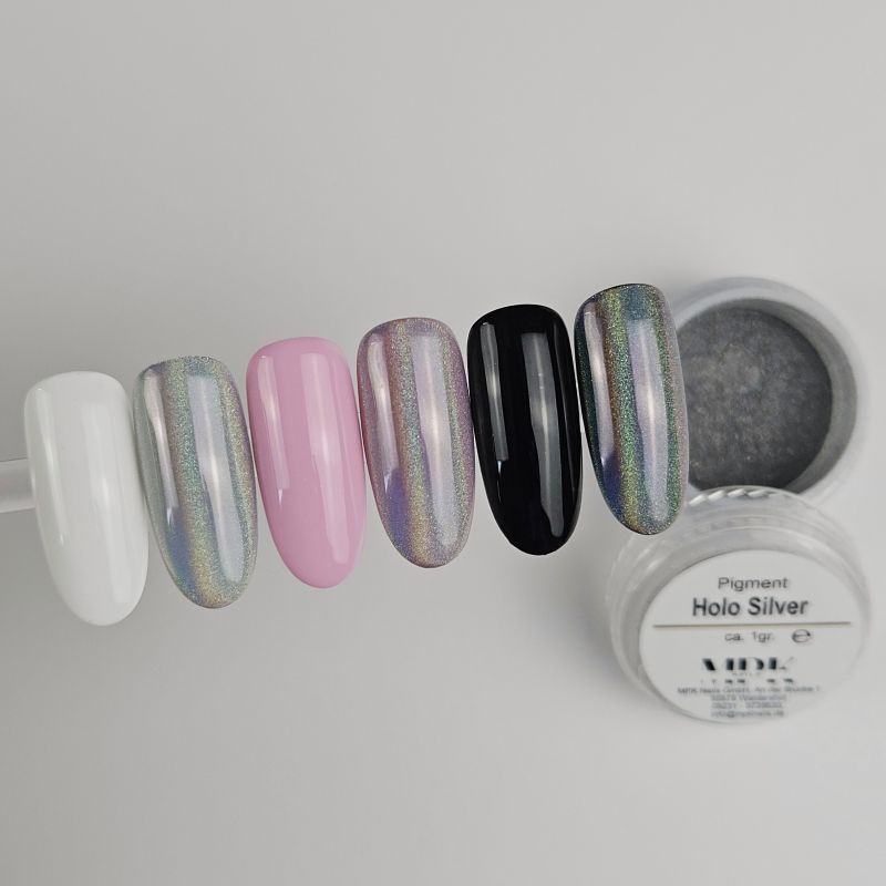 Holographic Pigment Silver