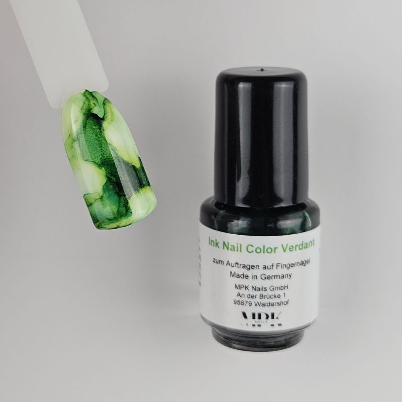 Ink Nail Color Verdant