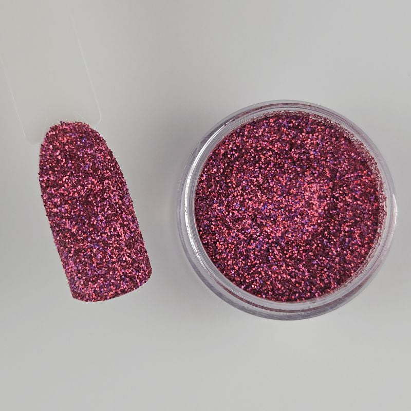 Kosmetik Glitter Holo  Fuchsia