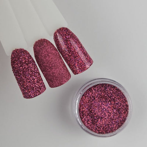 Bild 1 in Galerieansicht laden. Kosmetik Glitter Holo  Fuchsia
