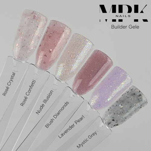 Bild 1 in Galerieansicht laden. 6x Glitter Builder Gel à 5ml im Set