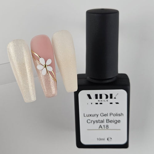 Bild 1 in Galerieansicht laden. Luxury UV Nagellack A18 Crystal Beige