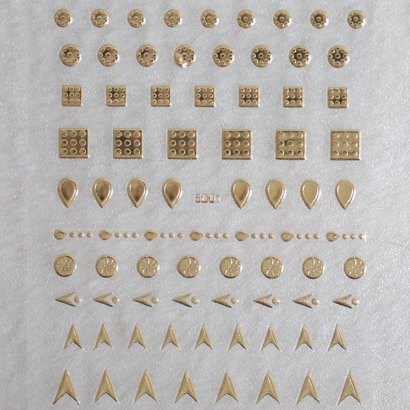 Nail Sticker gold - ST700