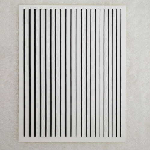 Bild 1 in Galerieansicht laden. Flexible Nail Sticker Stripes schwarz ST723