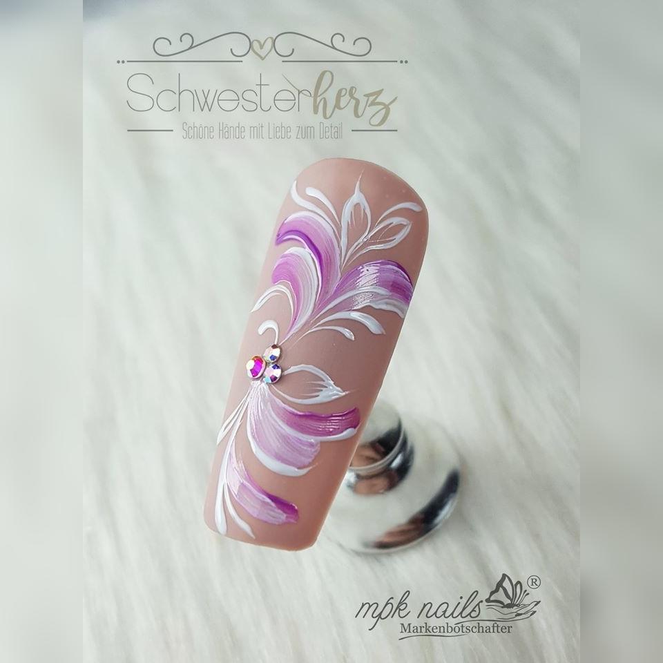 Nail Art Pinsel Deluxe Liner 2-seitig