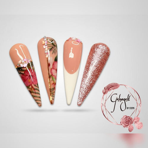 Bild 1 in Galerieansicht laden. Nailart Zierstreifen Kupfer